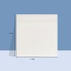 MOLOVA Transparent Sticky Notes- 3x3 Inches, 100 Sheets, Self-Stick-Notes, Colorful
