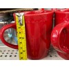 Unbranded Red Ceramic Mug Set 2 Pack