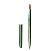 100% Kolinsky Hair Acrylic Nail Brush, Flat Shape with Cap,