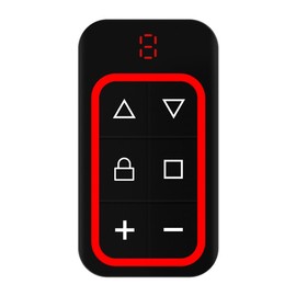 Nxyupv 8CH Multi Frequency Garage Door Remote Control 270-868MHZ Copy Remote Control Automatically Identify Frequency A