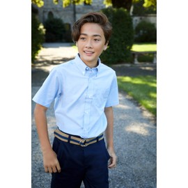 French Toast Boys Pull-on Relaxed Fit School Uniform Pant (Standard, Navy, 12 Husky