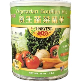 Harvest 1 Pack - 16oz Harvest Bouillon Selection - Soup Base, Ready To Use, Made in USA - Vegetarian Bouillon Mix