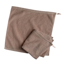 Hiorie Hand Towel, Large, Towel Handkerchief, Made in Japan, Hotel Style, Set of 2, Includes Hanging Loop, Solid Colors, Instant Absorption, 100% Cotton, Nursery School, Senshu Towel, 18 Colors