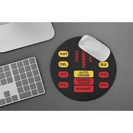 Genérico Knight Rider Kitt Round Rug