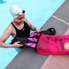 Maru Mesh Drawstring Swim Kit Bag (Pink)