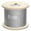 BLIKA 500FT 304 Stainless Steel Cable, Stainless Steel Decking Railing
