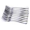 Dinner Forks, GOBOOMAN 12pcs Stainless Steel Cutlery Forks Table Fork