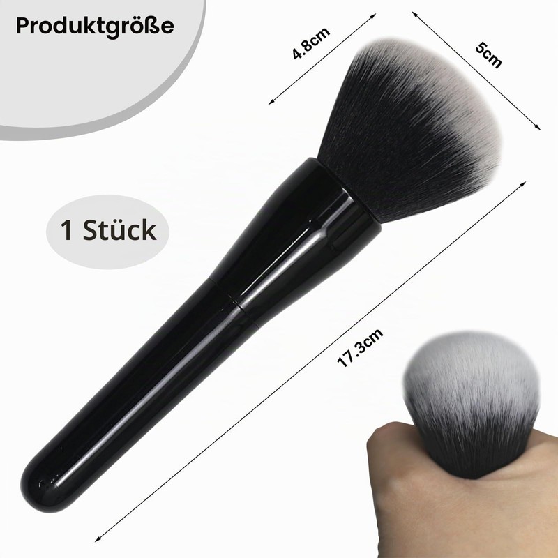 Mezrkuwr Large Powder Brush, Foundation Brush, Professional Makeup Brush for