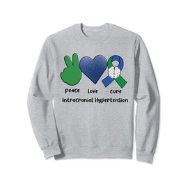 IIH Warrior Idiopathic Intracranial Hypertension Awareness Sweatshirt