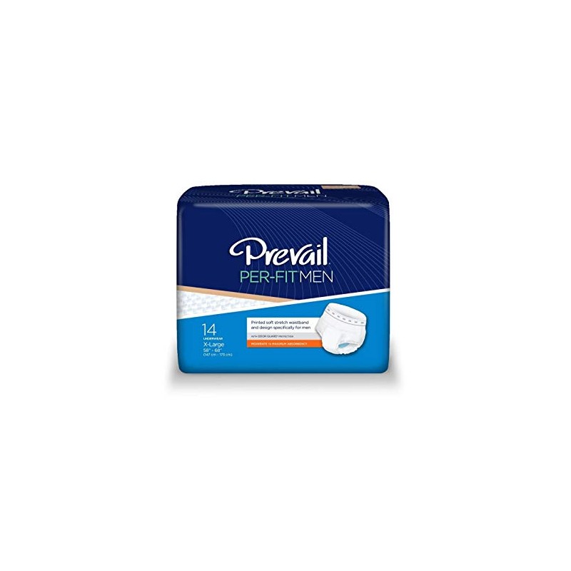 Prevail Per-Fit for Men Daily Protective Underwear - Pull-up Disposable