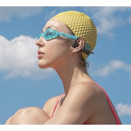 Bone Conduction Headphone, Open Ear Bluetooth 5.3 Wireless Headset, 32GB Memory, IP68 Waterproof Swimming Headsets, Sport Activity Earphones MP3 for Swim Running Exercise Cycling Driving