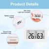 2-Pack Digital Room Thermometer and Hygrometer – Indoor Temperature and