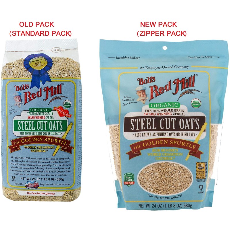 Bob's Red Mill Organic Steel Cut Oats, 24-ounce