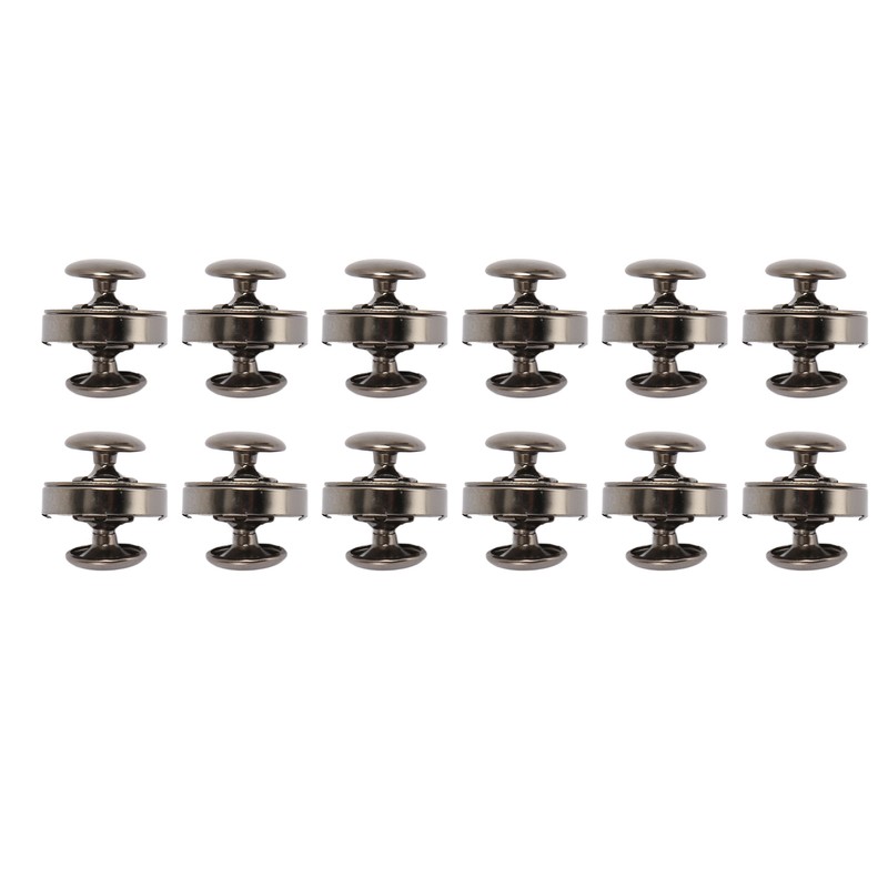 50 Sets Magnetic Button Clasp Snaps 18x5mm High Hardness Alloy