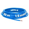 Kalitec 10 Metres H07V-K 1.5 mm² Blue Wiring Cable I