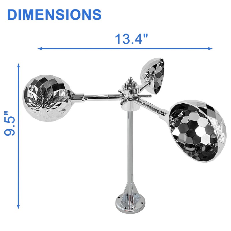 Bird Reflective Spinning Deterrent Devices for Outside Keep Birds Away