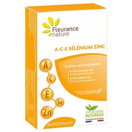Fleurance Nature A-C-E Selenium Zinc 30 Tablets