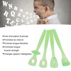 4pcs Tongue Muscle Trainer Lateralization Lifting Oral Muscle Exerciser for