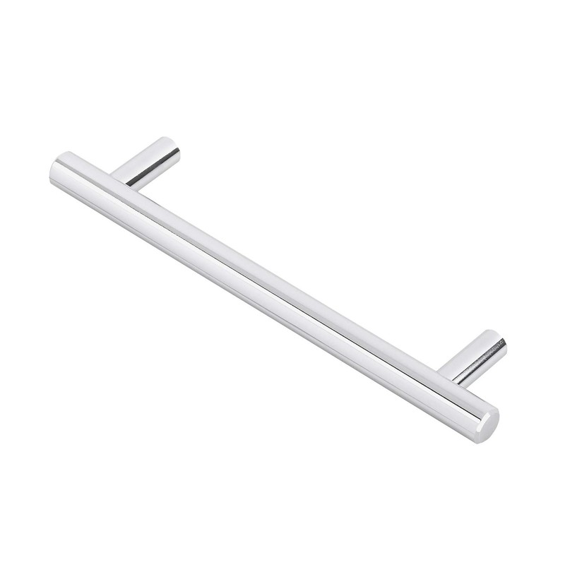 GedoTec Linea Furniture Handle Chrome Kitchen Handle for Drawers Cabinet