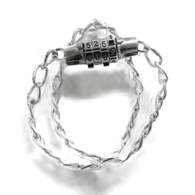SAGISAKA 43486 Bicycle Key Dial Chain Lock 19.7 inches (50