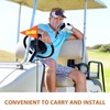 Beatifufu Golf Cart Flag Telescopic Safety Flag Mobility Scooter Flag