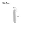 TOP-VIGOR 100Pcs 1.5mm x 6mm Dowel Pins Shelf Support Pegs,