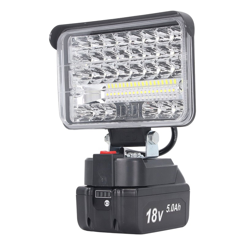144W 7200LM LED Work Light Spotlight Floodlight Emergency Portable Flashlight