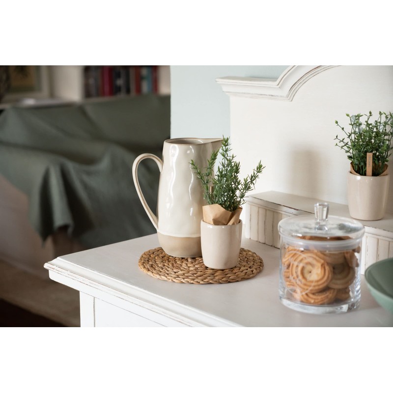 Decorasian Coasters made of water hyacinth - seagrass pot coasters