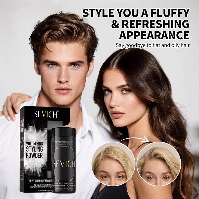 Sevich Hair Styling Powder For Men & Women,Texture Powder Natural