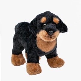 Teddys Rothenburg Cuddly Toy Dog Rottweiler 18 cm Standing Plush Dog Plush Toy