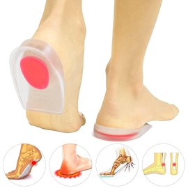 Heel spur insoles, heel protection, heel spur insoles, gel insoles, orthopaedic gel insoles, gel insoles for men's shoes, gel insoles, heel spur suitable for men and women 40-45