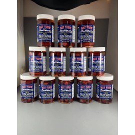 Bay View Packing Gourmet Pickled Smoked Polish Case of 12 Shatter Proof 8oz Jars Bar Tavern Food - Original Mild