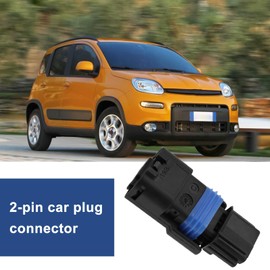 eMagTech 2 x 2-pin thermostat connector, car plug, compatible with Renault, compatible with Peugeot Mini, compatible with Citroen, compatible with Vauxhall