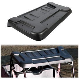 KUAFU UTV Hard Roof Compatible with 2011-2014 Polaris Ranger 400 500 570 800 Mid Size Black 2-in-1