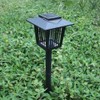 Solar Power LED Mosquito Killer Lamp Outdoor Garden Yard Lawn