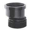McAlpine 4"/110mm Black Offset Drain Connector DC1BL-OS