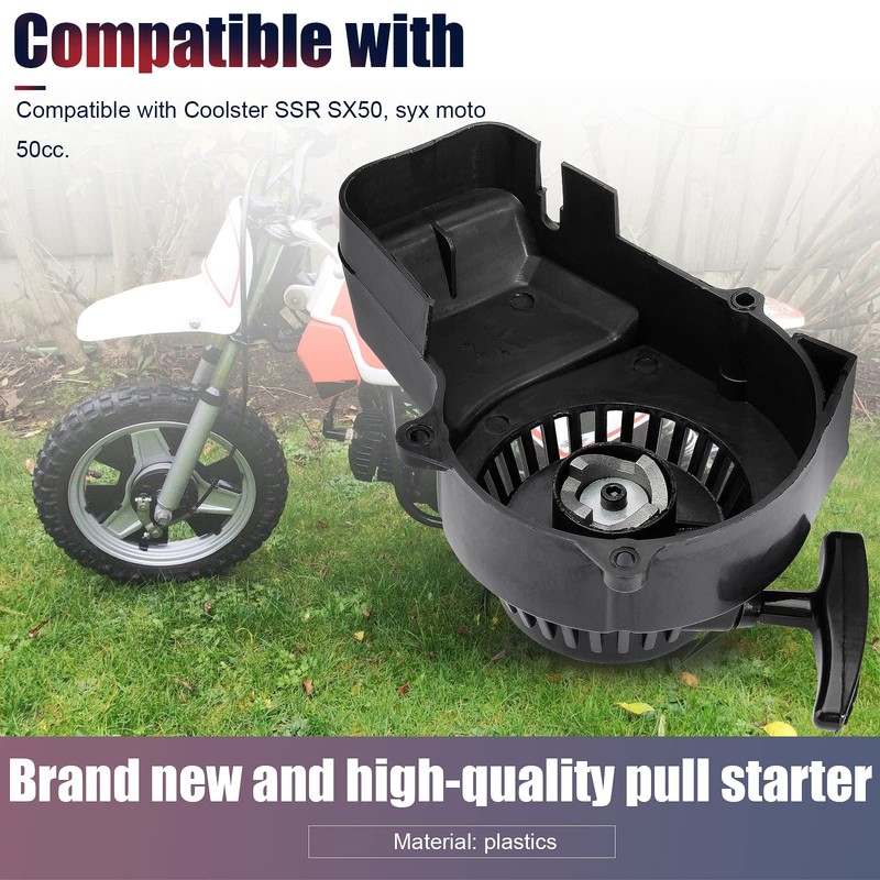 QAZAKY Pull Start Starter for 33cc 43cc 47cc 49cc 50cc