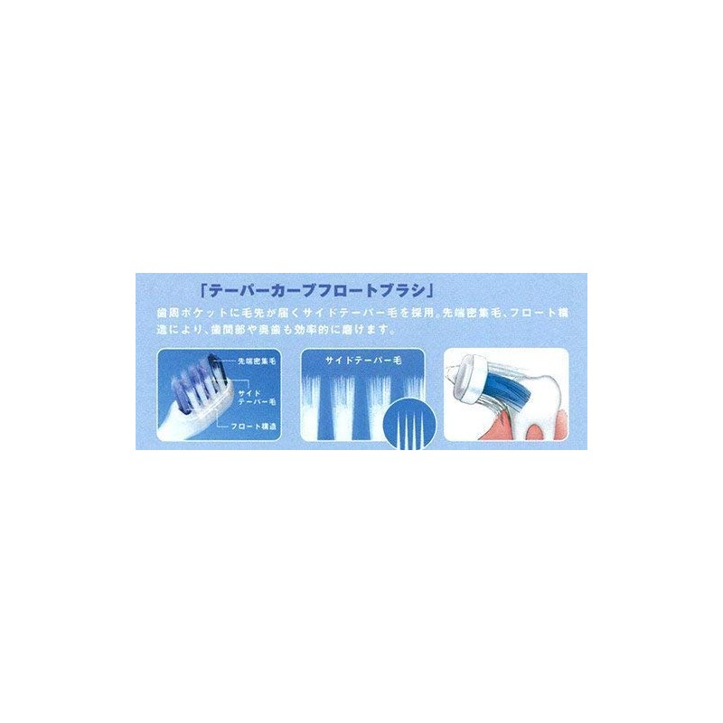 Jessie (GC) Dental Prineer Taper Buff Float Brush, Pack of