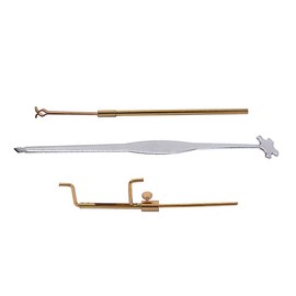 Alnicov Violin Luthier Repair Kit, Sound Post Gauge & Retriever Clip & Setter