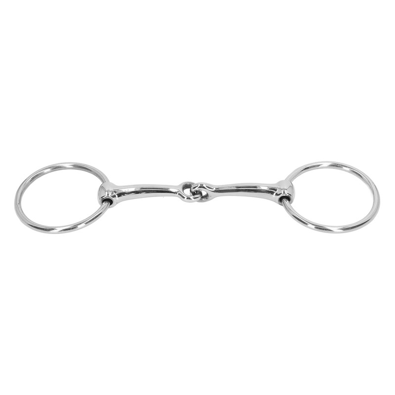Horse Mouth Bit Stainless Steel Loose Ring Horse Snaffle Bit
