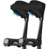 Antdvao Forearm Crutches Pads(x4 Units), Elastic Crutches Padding for The