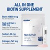 Dsdd Biotin 10000mcg Suplemento Cabello Uñas Nad+ 4.23 Oz