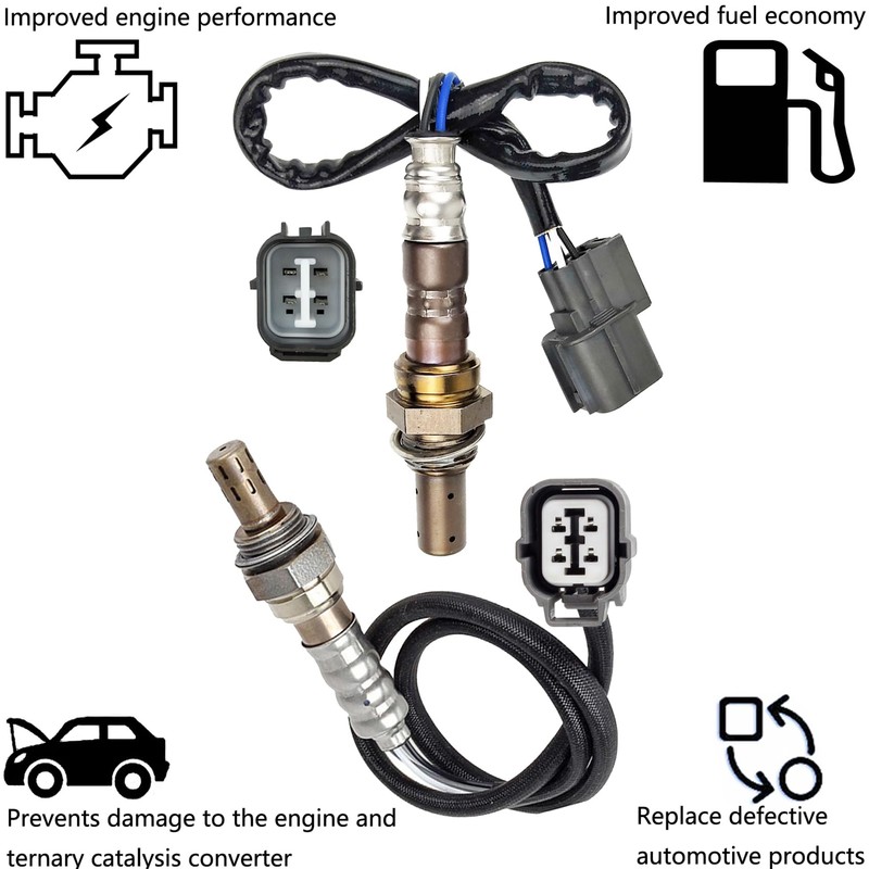 Dropwater 1 Pair Upstream and Downstream Oxygen O2 Sensors Compatible