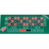 Great New Casino Roulette Green Felt Layout 36" X 72