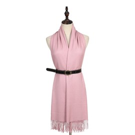 RIIQIICHY Ladies Scarf Pink Pashmina Shawls and Wraps for Wedding Scarfs for Women Winter
