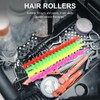 minkissy Spiral Hair Perm Rod 26pcs Plastic Barber Hairdressing Styling