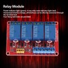 5V/12V/24V 4-Channel Relay Module, Optocoupler Relay Module Board High &