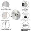 Mini Rotary Tool Accessories Kit 121pcs HSS Drill Bit Diamond