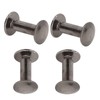 200 Sets Book Binding Screw Environmental Brass Metal Chicago Binding