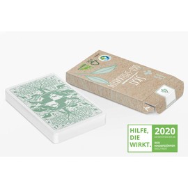 TS Spielkarten - Skat Card Game Eco with French Image - 32 Sustainable Standard Skat Cards - Food Safe - Linen Quality